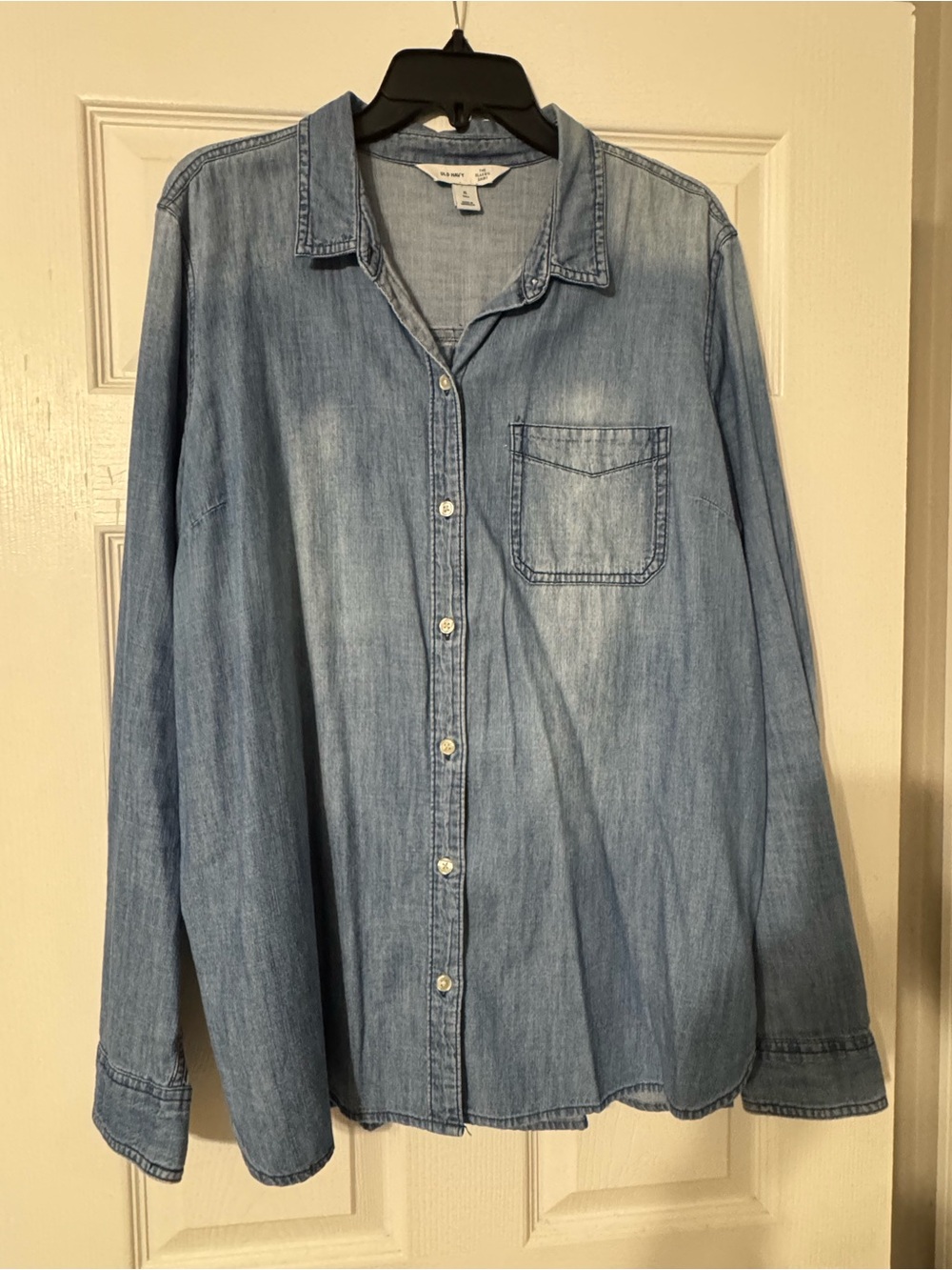 Old Navy Denim Button-Up Shirt